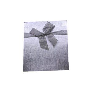 Silver Square Bracelet Box